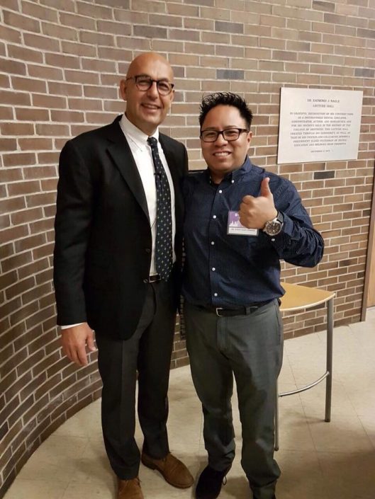 Dr.Romero en New York University con el Dr. Galip Gurel.