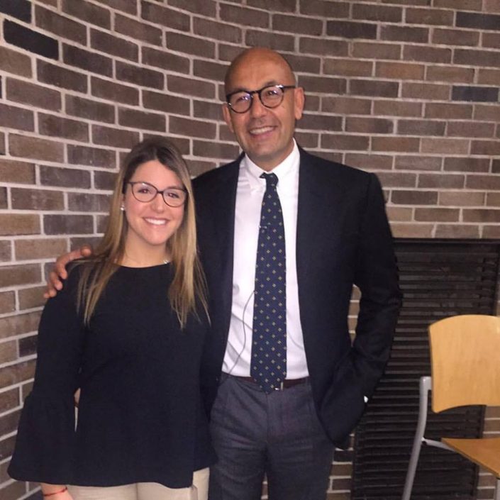 Dra.Marta Giménez en New York University con el Dr. Galip Gurel.